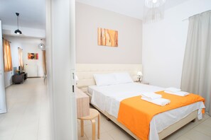 Apartment, 2 Bedrooms | Iron/ironing board, free cots/infant beds, free WiFi, bed sheets - Naiades Luxury Apartments (Chania)
