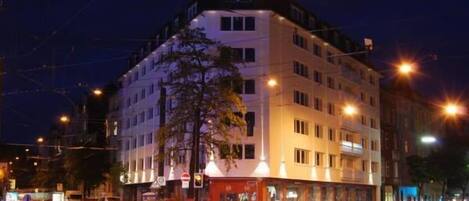 Voorkant van accommodatie