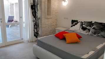 2 hálószoba, prémium ágynemű, pehelypaplan és Select Comfort-matrac