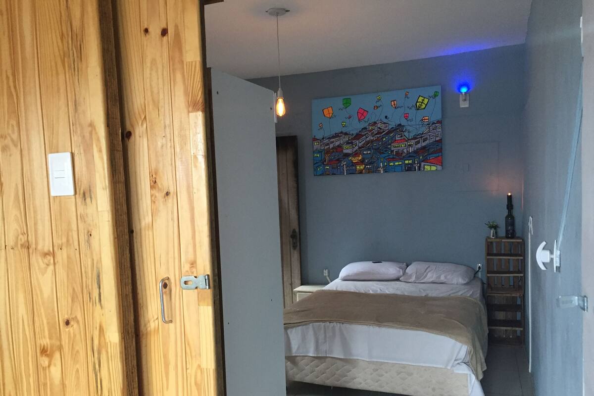 Blackout curtains, iron/ironing board, rollaway beds, free WiFi