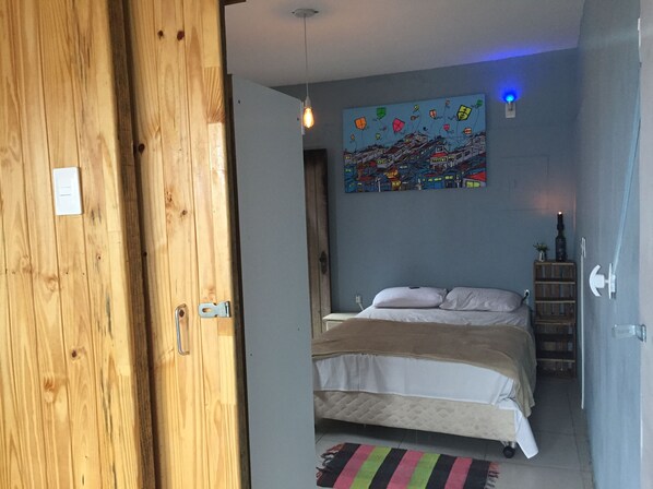 Blackout curtains, iron/ironing board, rollaway beds, free WiFi