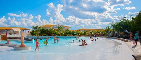 Indoor pool, 13 outdoor pools