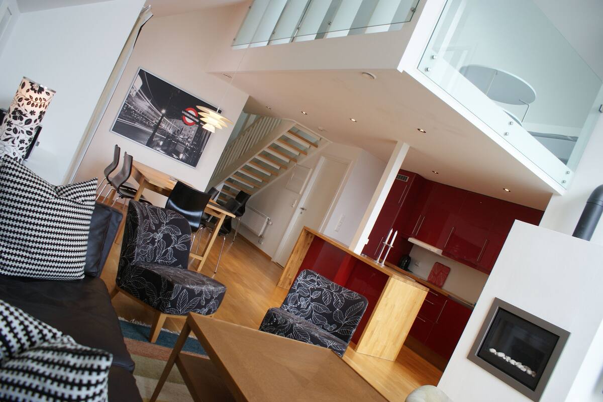 Apartment, 3 Schlafzimmer (Alcove) | Wohnbereich