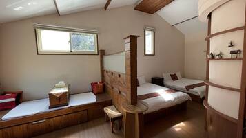Senior Quadruple Room | Premium bedding, blackout drapes, WiFi (free)