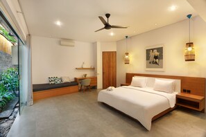 4 habitaciones y ropa de cama de alta calidad 