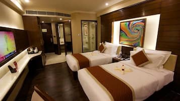 Deluxe Double or Twin Room | Premium bedding, minibar, in-room safe, desk