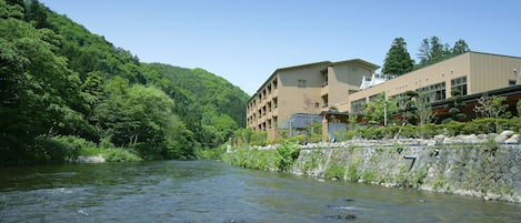 Fassade der Unterkunft