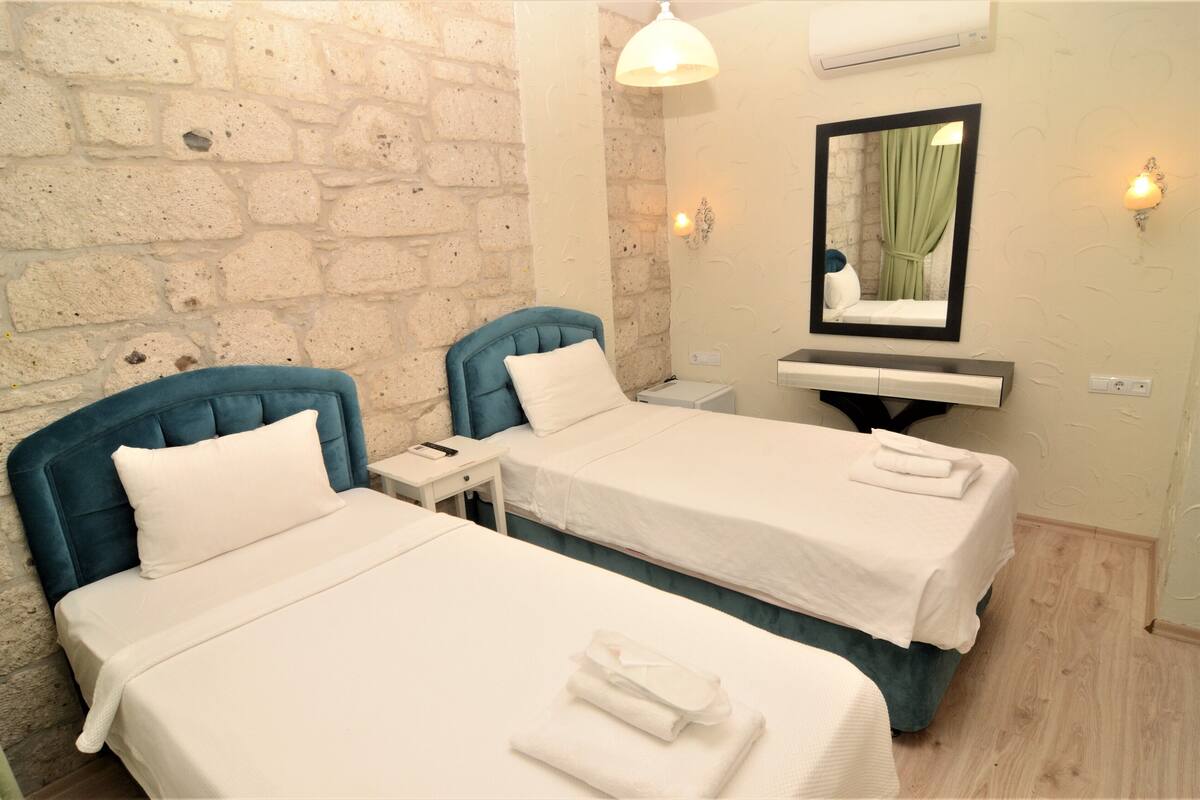 Superior İki Ayrı Yataklı Oda | Kaliteli yatak takımı, minibar, odada kasa, masa 