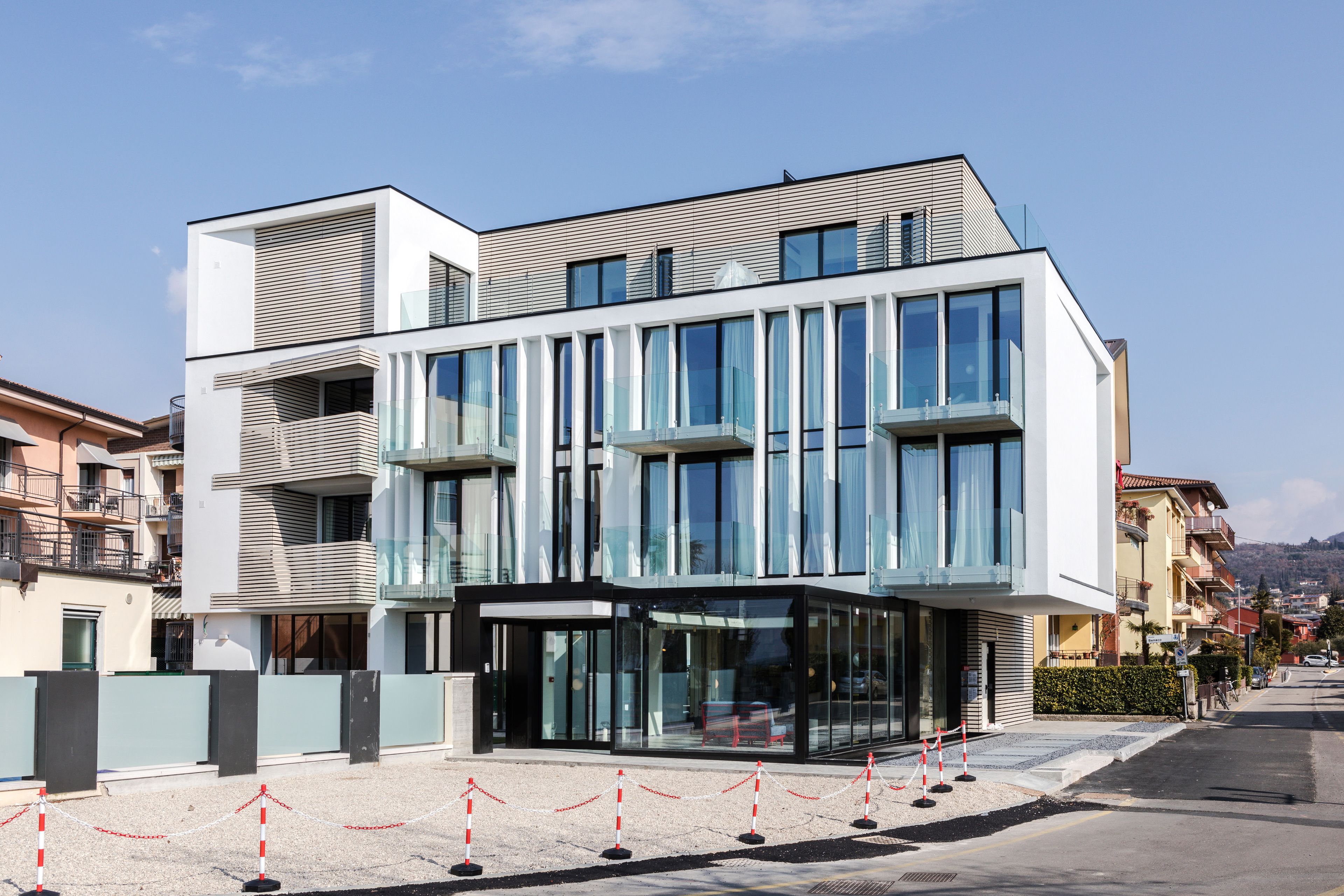 Façade de l’hébergement