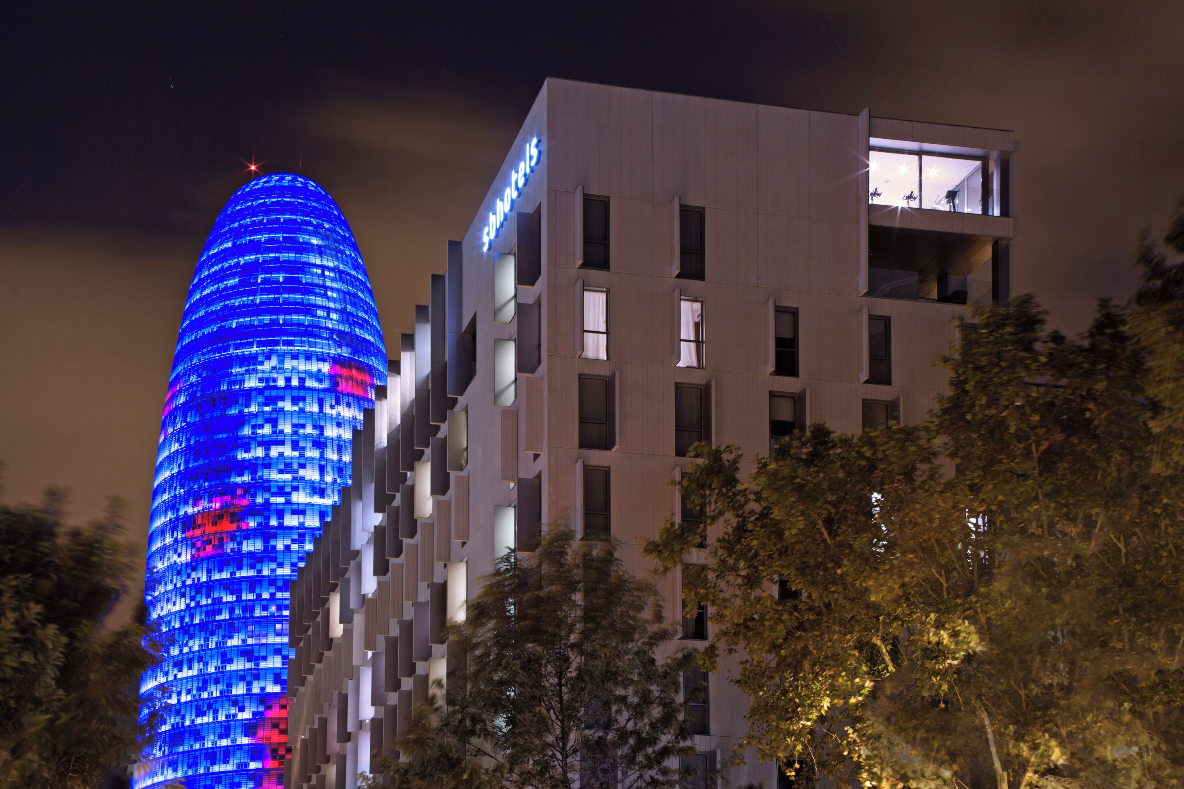 Voorkant van accommodatie