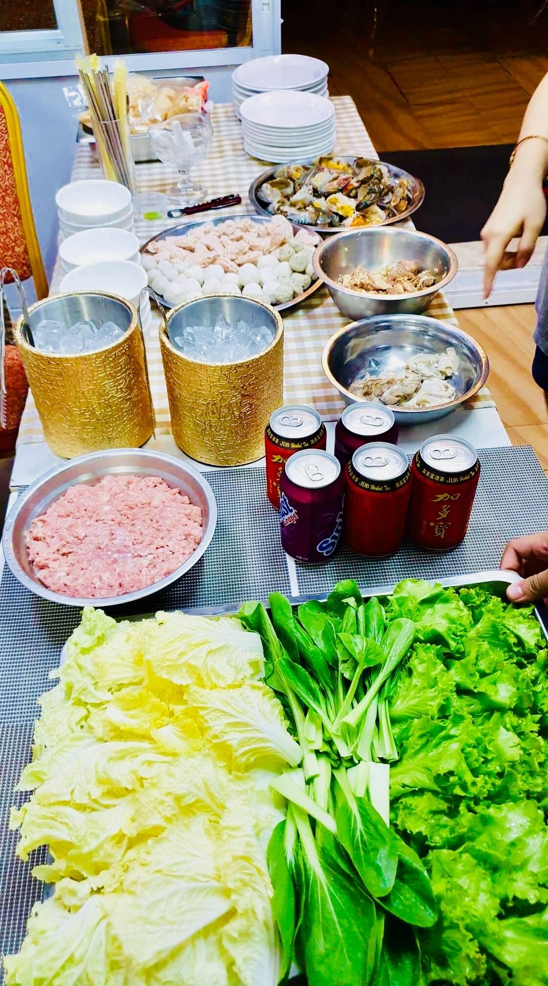 Se sirven desayunos, almuerzos y cenas