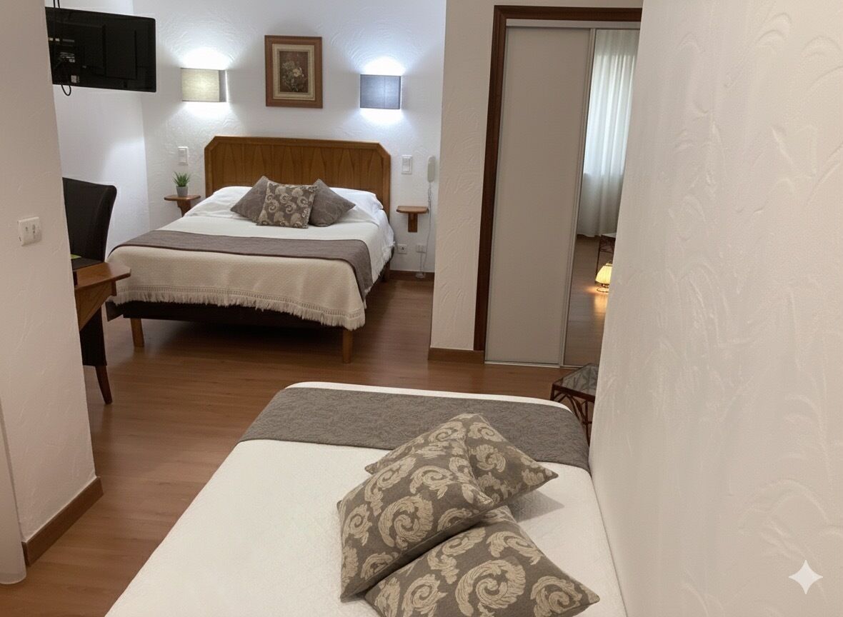 Standard Triple Room | Desk, iron/ironing board, free WiFi, bed sheets