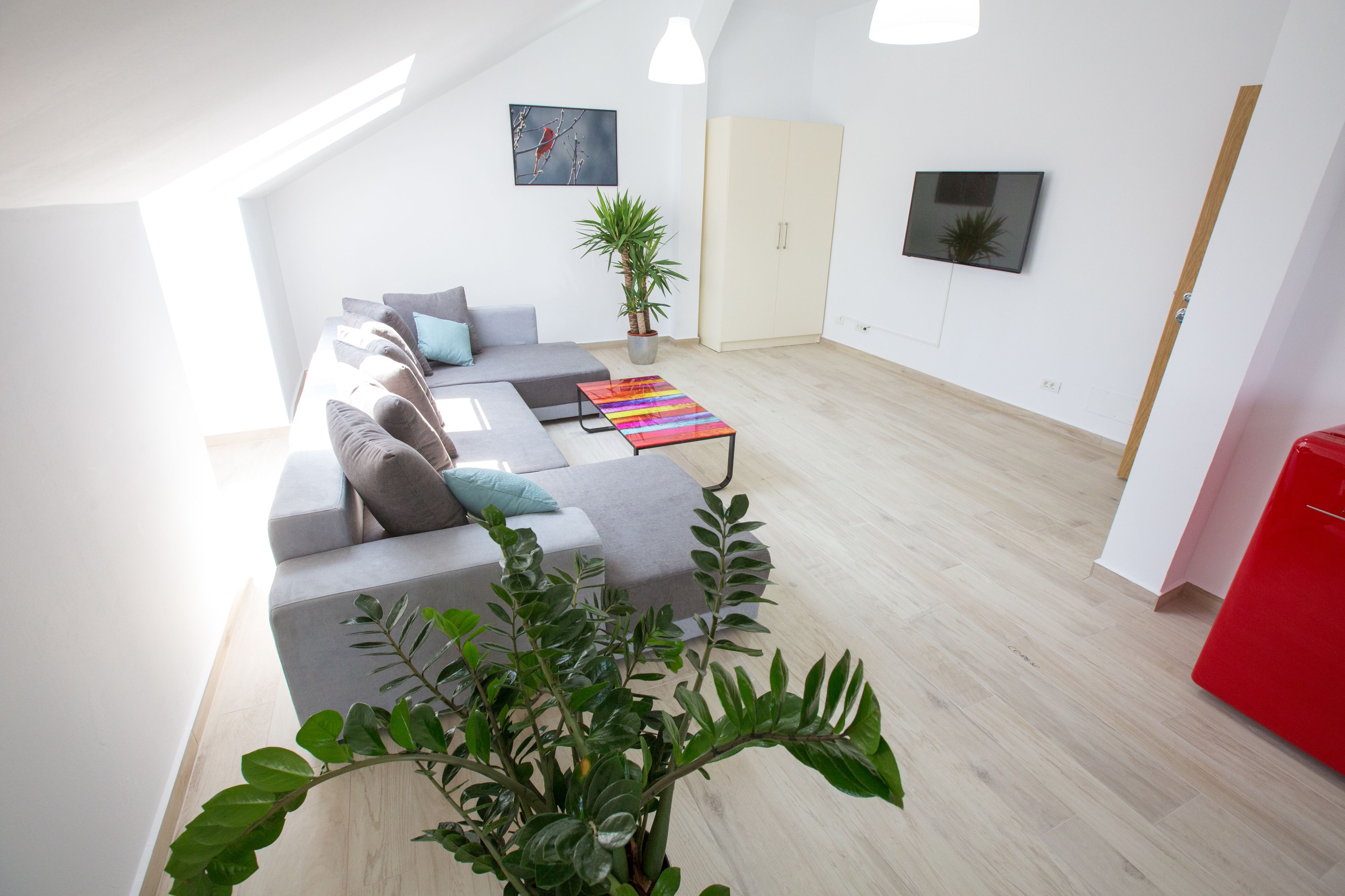 family apartment, 1 bedroom | living room | flat-screen tv