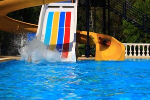 AuĂenpool, Sonnenschirme, LiegestĂŒhle