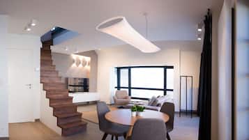 Appartement Duplex Supérieur, dans les dépendances | Restauration dans la chambre