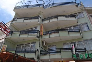 Fassade der Unterkunft