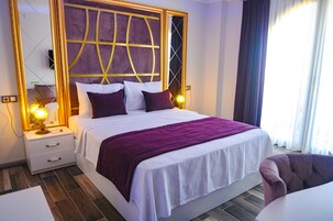 Sábanas de algodón egipcio, ropa de cama de alta calidad y minibar 