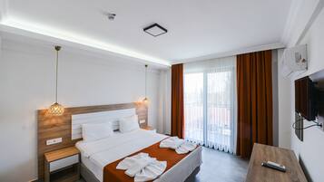 Habitación Deluxe con 1 cama matrimonial o 2 individuales | Vista desde la habitación