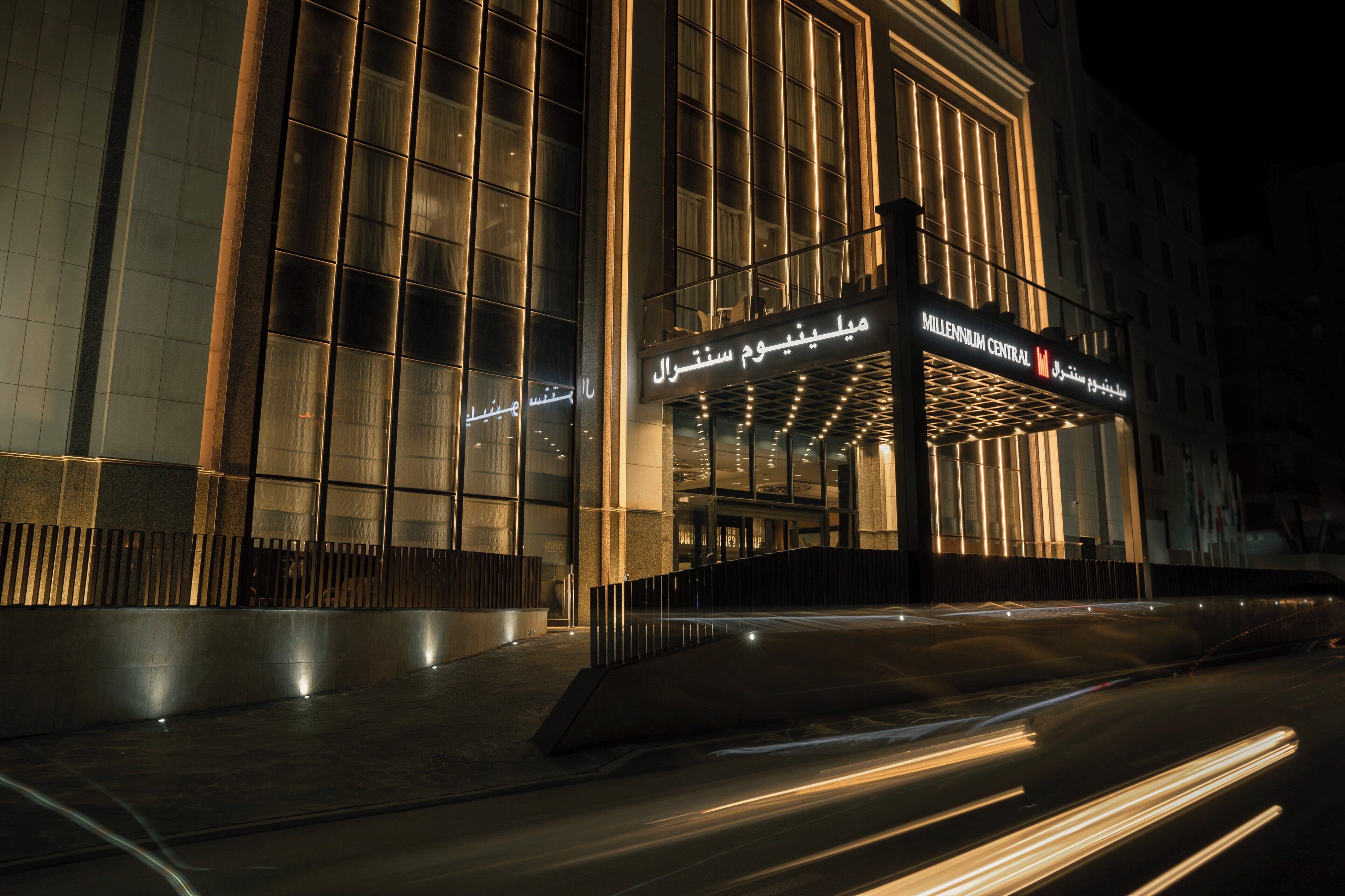 Majoituspaikan sisäänkäynti