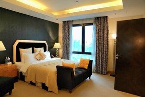 1 habitación, minibar, caja de seguridad en la habitación y escritorio