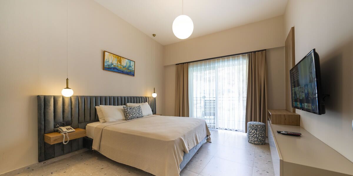 Classic Double or Twin Room, 1 Double Bed, Pool View