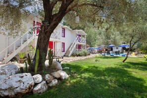 Luxury Double or Twin Room, 1 King Bed, Sea View | Terrace/patio - Chakra Beach Kabak (Fethiye)