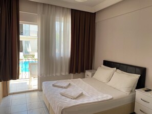 Standard Room | Premium bedding, free WiFi, bed sheets - Cam Hotel (Fethiye)