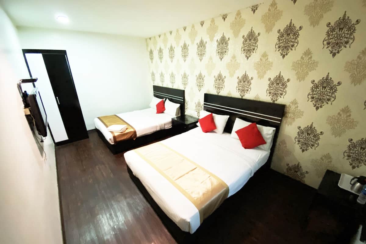Desk, iron/ironing board, free WiFi, bed sheets