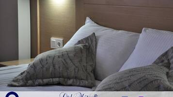 Free minibar items, in-room safe, desk, soundproofing