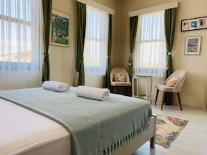 Deluxe Double Room | Premium bedding, minibar, in-room safe, free WiFi - Garden Palace Boutique Hotel (Kusadasi)