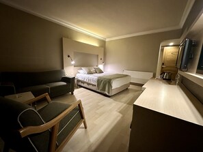 Deluxe dubbelrum | Minibar, skrivbord, strykjärn/strykbräda och gratis wi-fi