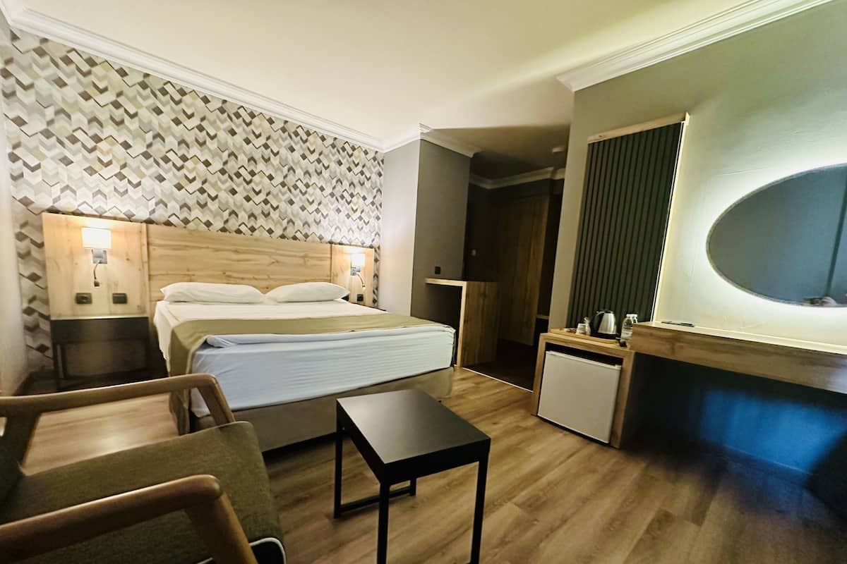 Deluxe Double Room | Minibar, desk, iron/ironing board, free WiFi