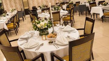 Breakfast and dinner served, Turkish cuisine