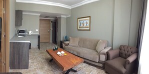 En 32-tommers LED-TV med Parabol-TV