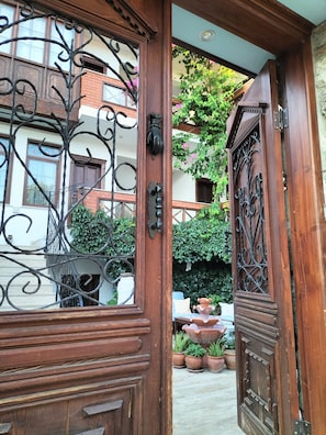 Detalhe da fachada