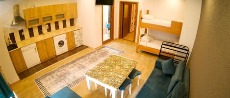 Apartment, 1 Bedroom, Ground Floor | Living area | LCD TV