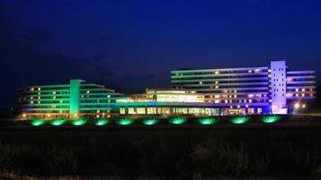 Front of property - evening/night