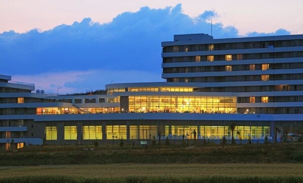 Front of property - evening/night