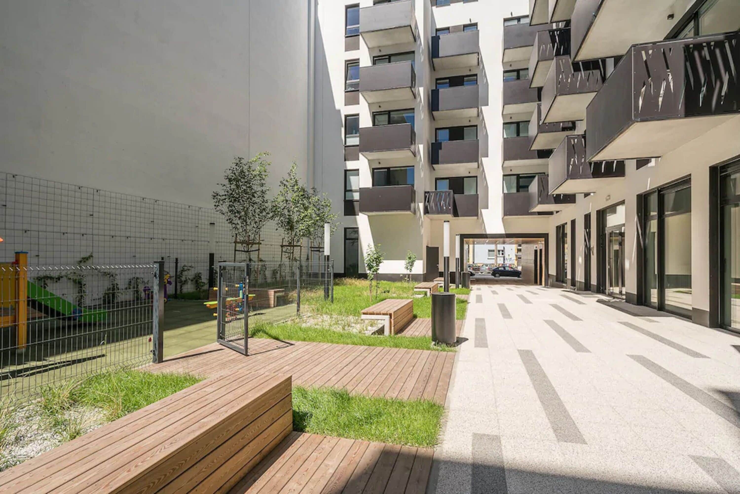 Enceinte de l’hébergement