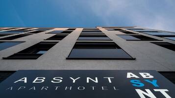 Façana frontal de l'allotjament