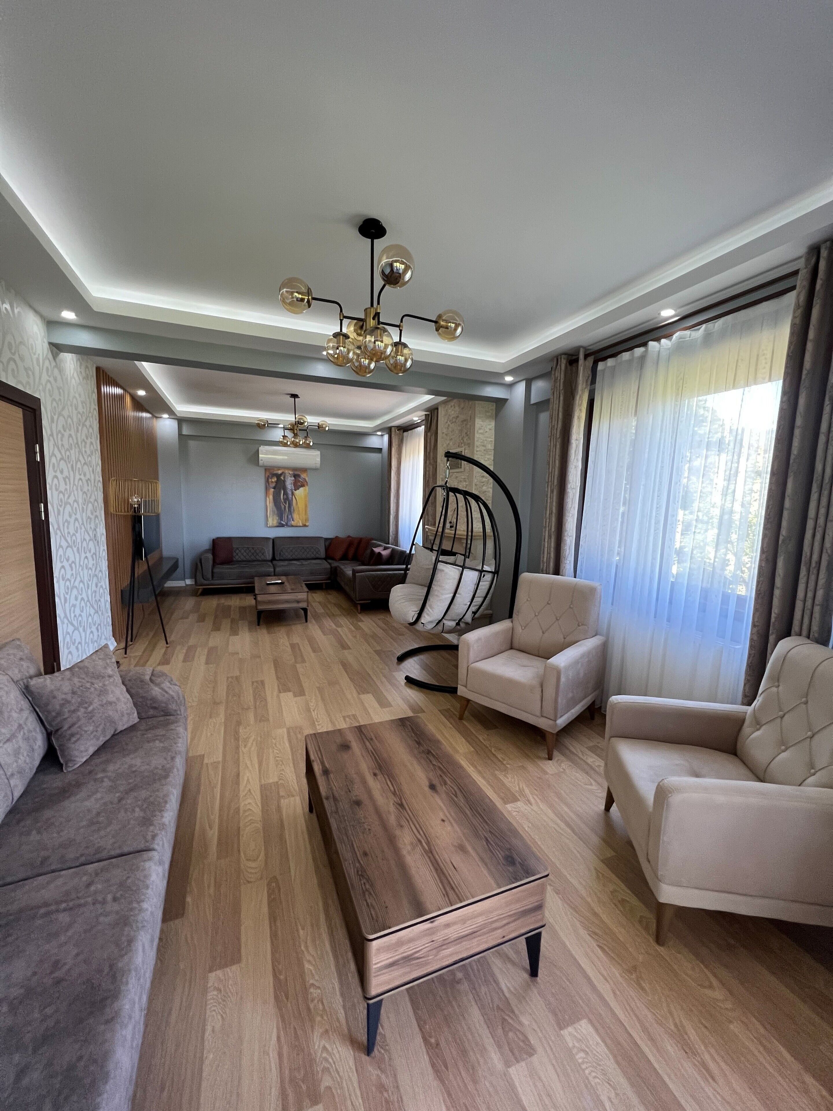Villa Nevras Deluxe 3+2 | 1 bedroom, desk, laptop workspace, soundproofing