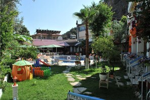 Family Apartment, 1 Bedroom, Pool View | View from room