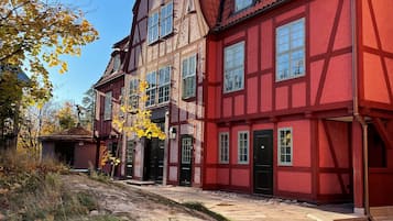 Overnatningsstedets facade