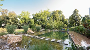 Indoor pool, outdoor pool, open 6:00 AM to 10:00 PM, sun loungers