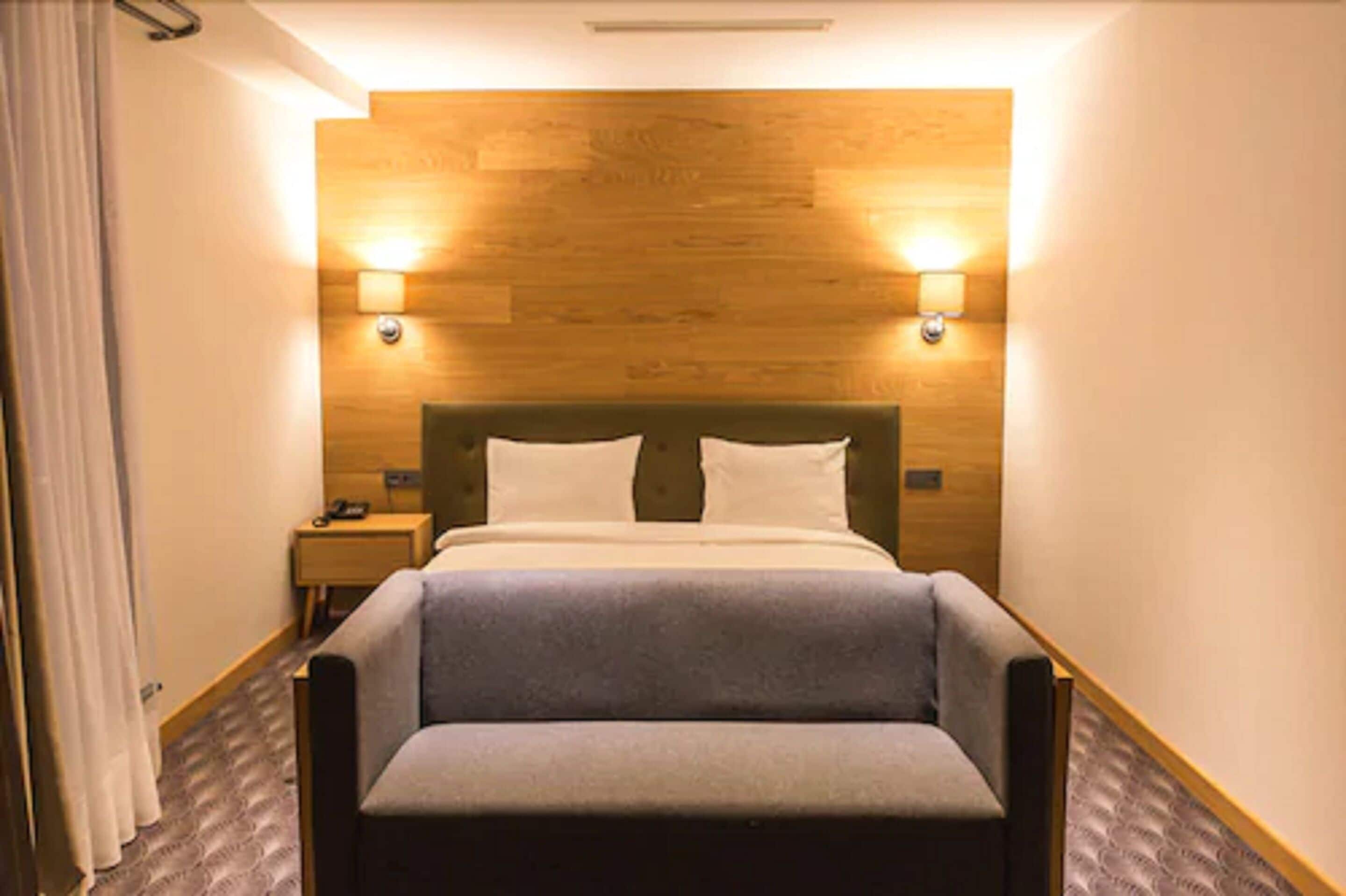standard double room | minibar, in-room safe, desk, blackout curtains