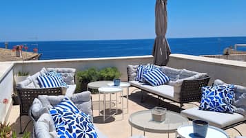 Terrasse sur le toit