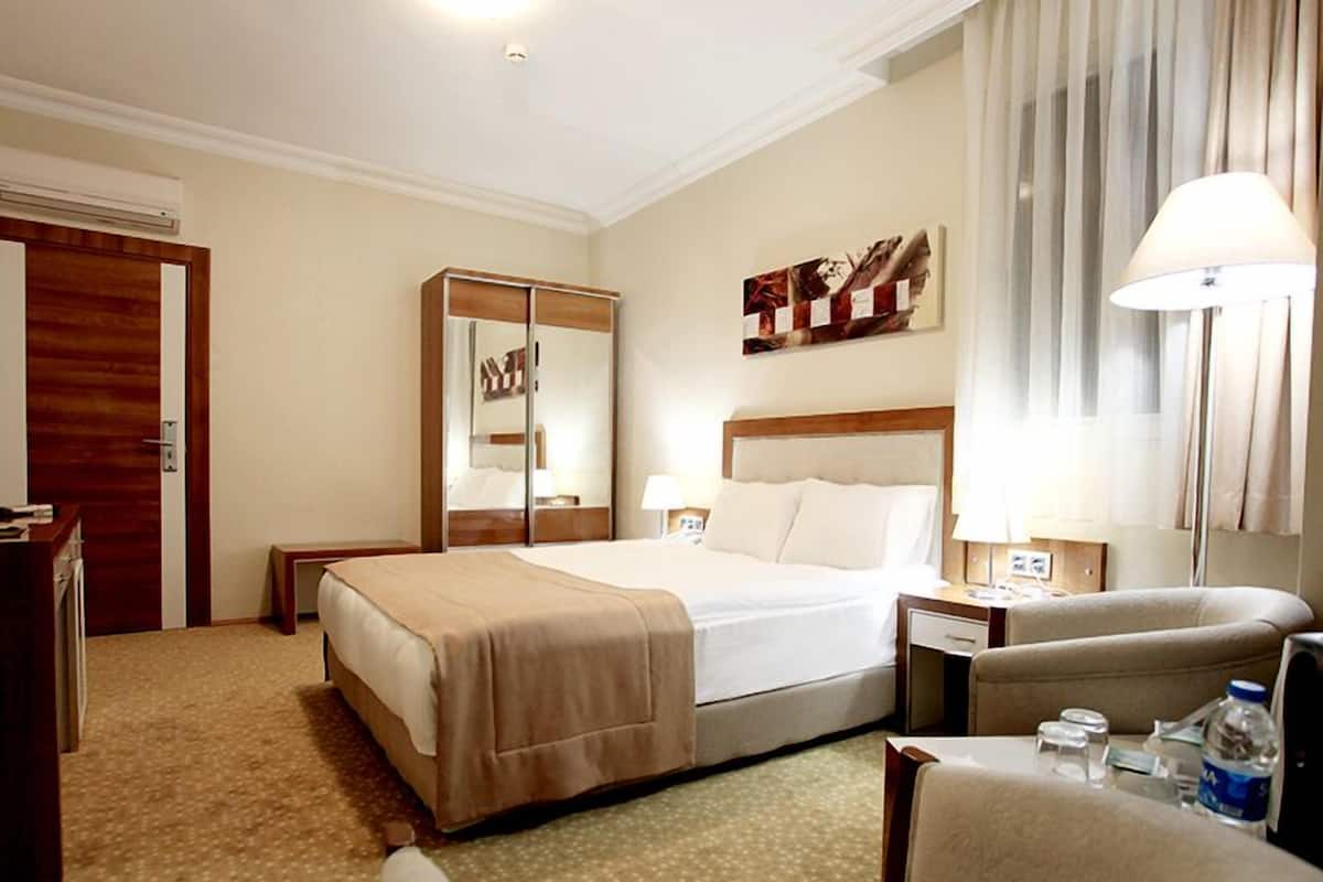 Standard Double Room | 1 bedroom, minibar, desk, iron/ironing board