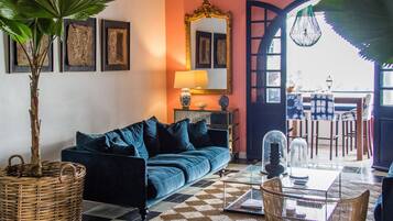 Sala de estar en el lobby