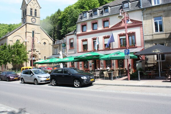 Façade de l’hébergement