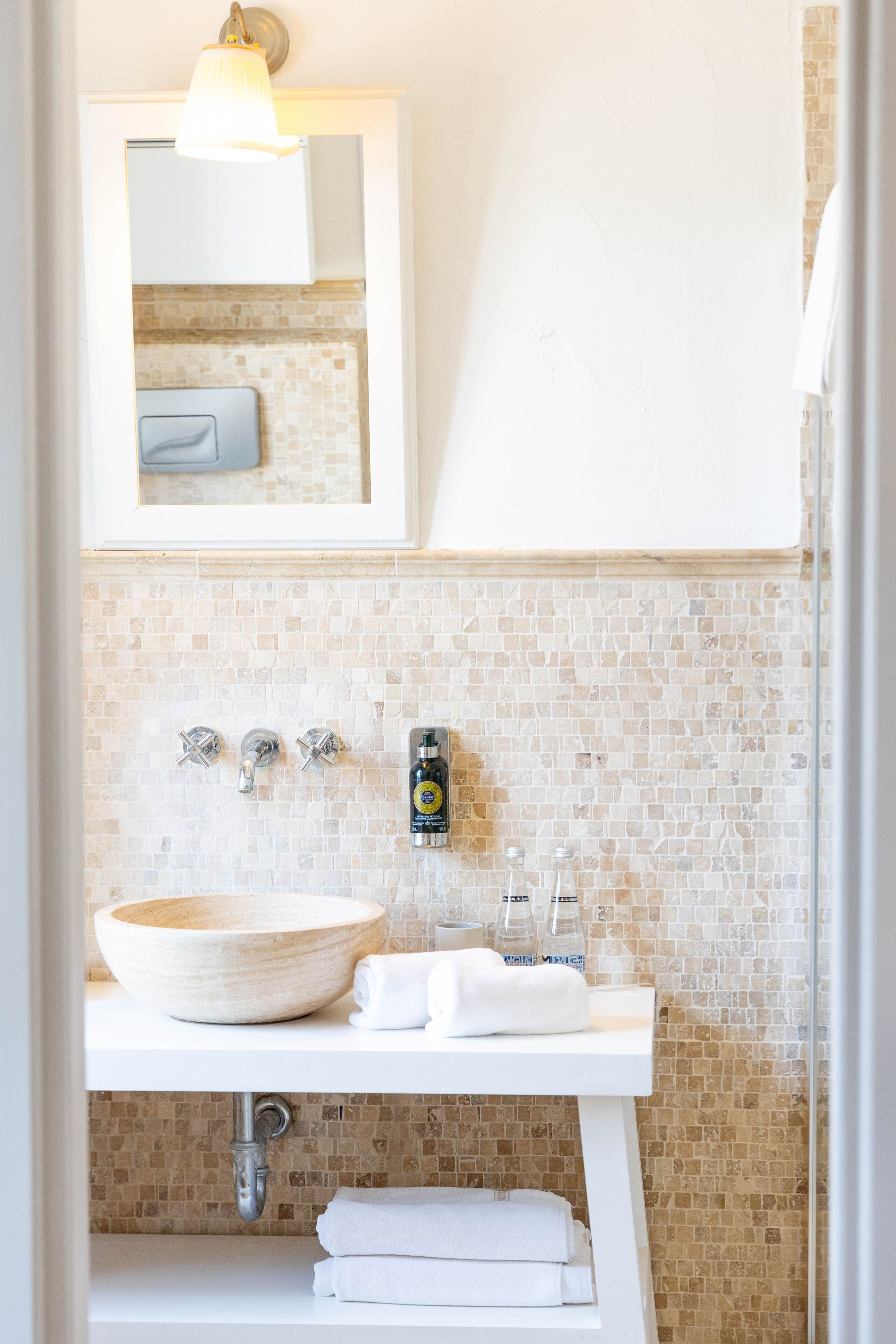 signature double room, pool view | 1 bedroom, minibar, in-room safe, iron/ironing board